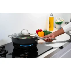 Zyliss Ultimate Pro 28cm Ceramic Non-Stick Sauté Pan With Lid